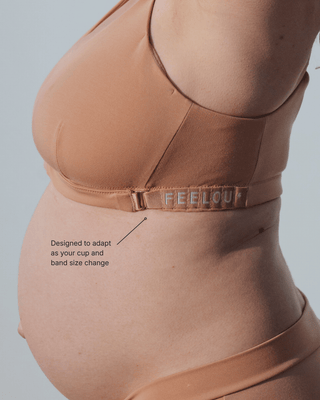 [Caramel Kiss] #en adjustable maternity bra designed to adapt as your cup and band size change