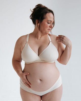 [Vanilla Swirl] adjustable maternity bra bigger busts