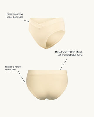 [Vanilla Swirl] #en comfortable maternity panties