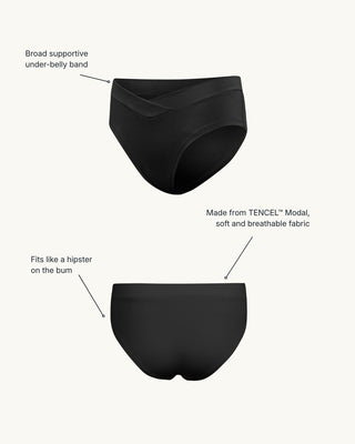 [Magic Black] #en maternity panties under belly comfortable