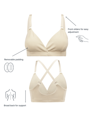 [Vanilla Swirl] #en different usp's of the feelou maternity bra