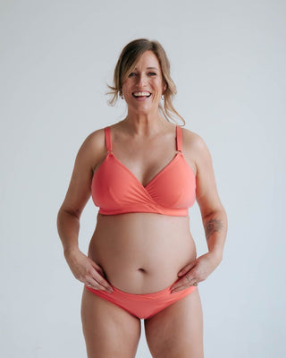comfortable maternity bra F cup